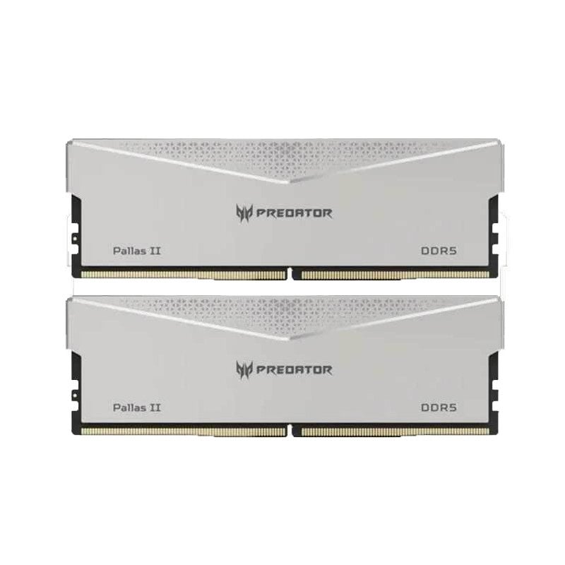 Acer Predator Pallas II DDR5 6000MHz 32GB 2x16GB CL32 Plata Intel XMP y AMD