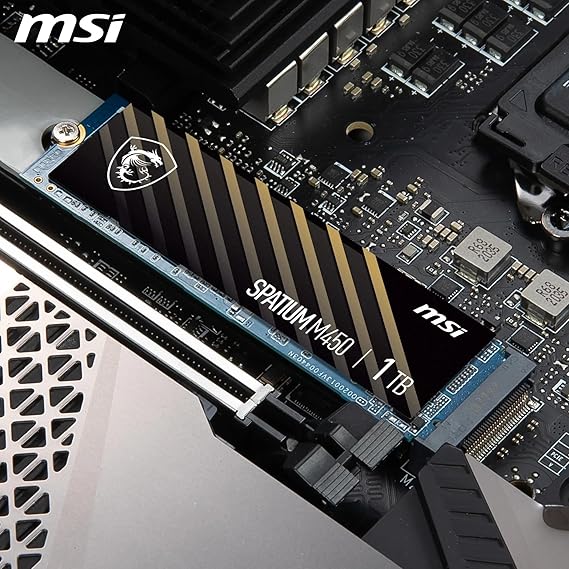 MSI Spatium M450 SSD 1TB M.2 NVMe PCIe 4.0